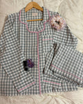 Mint Green Gingham Set