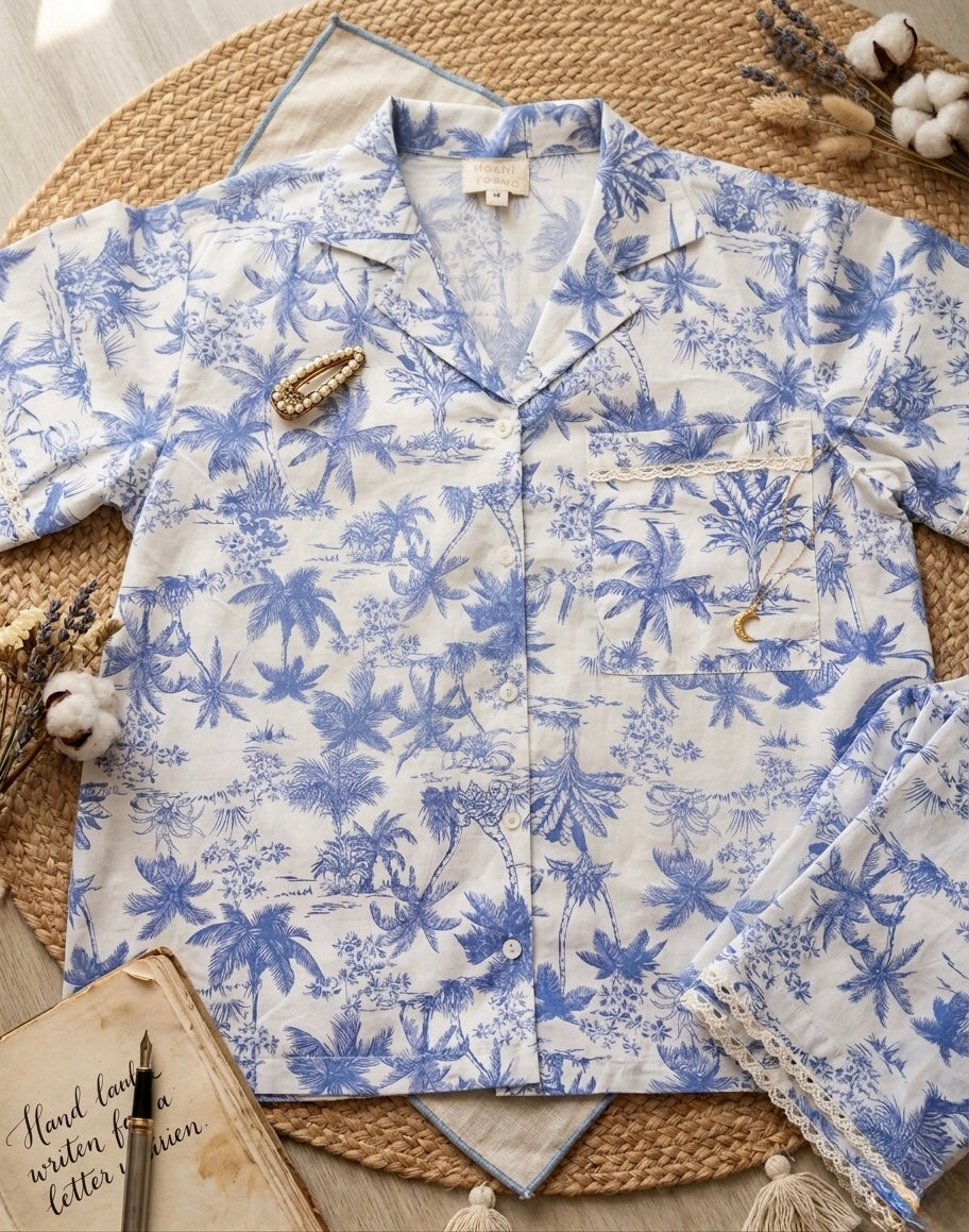 French Blue palms