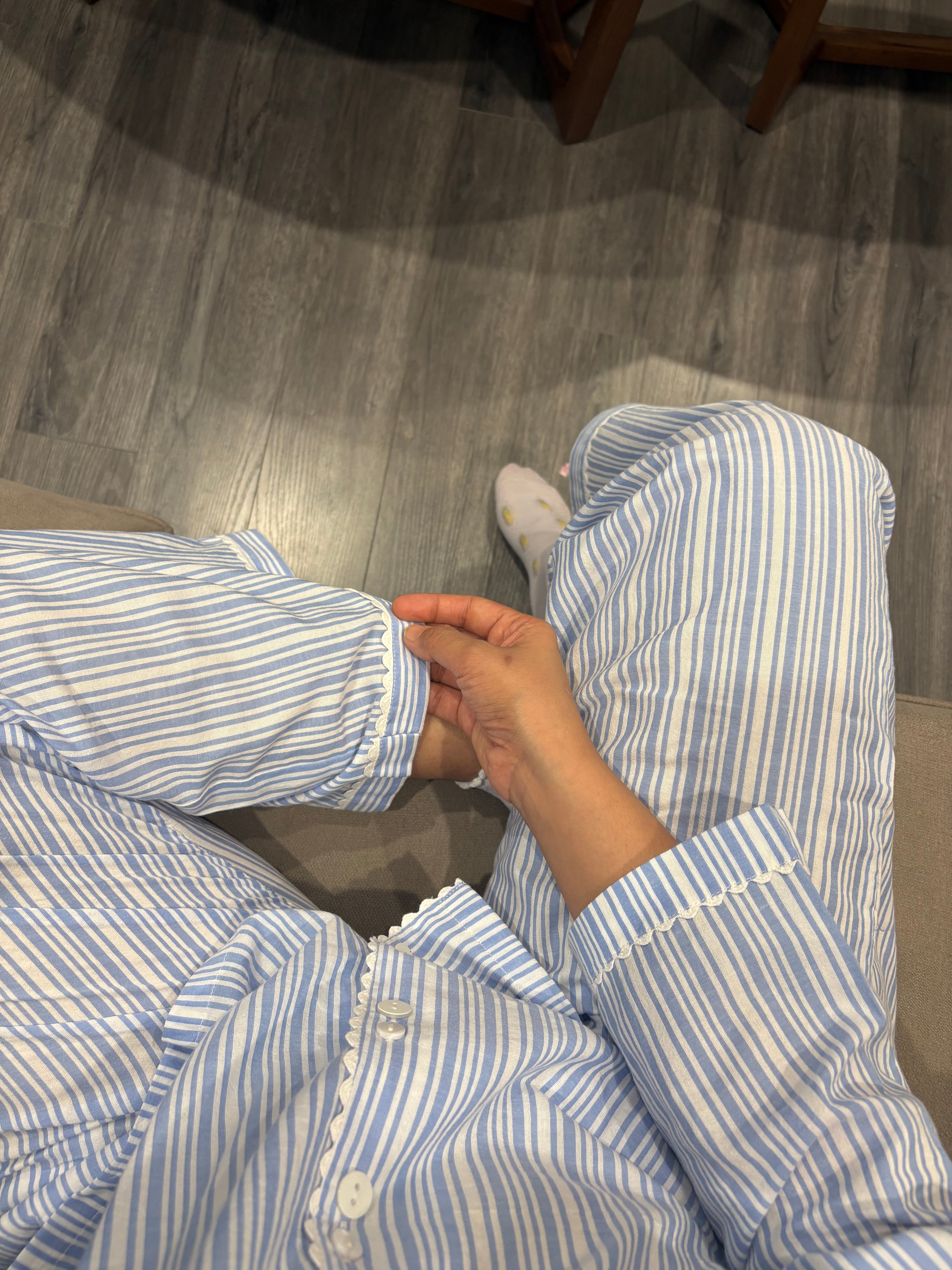 Blue Stripes set