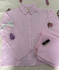 Baby Pink Muslin Set