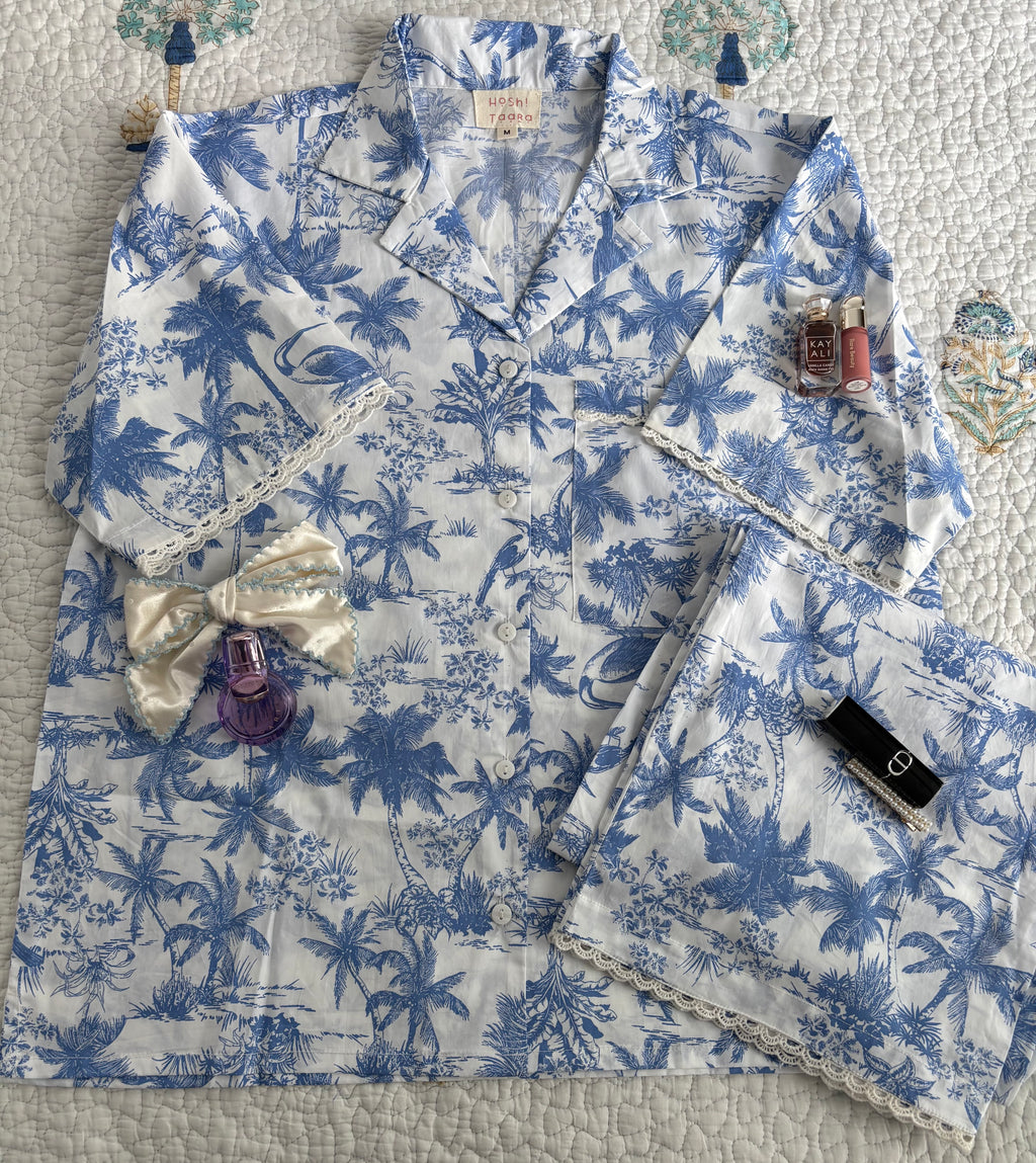 French Blue palms