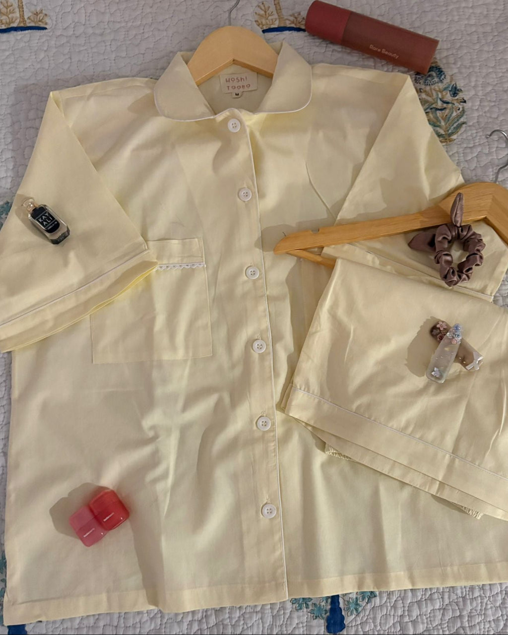 Butter Yellow Pajama Set