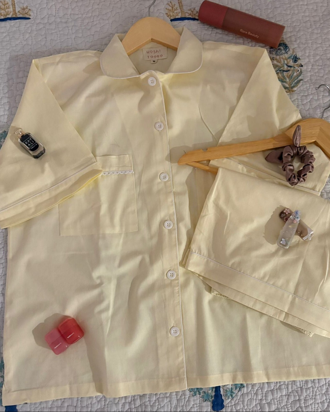 Butter Yellow Pajama Set