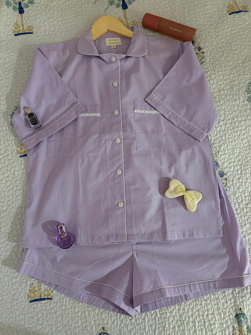 Dreamy Lavender Shorts Set