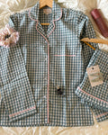 Mint Green Gingham Set