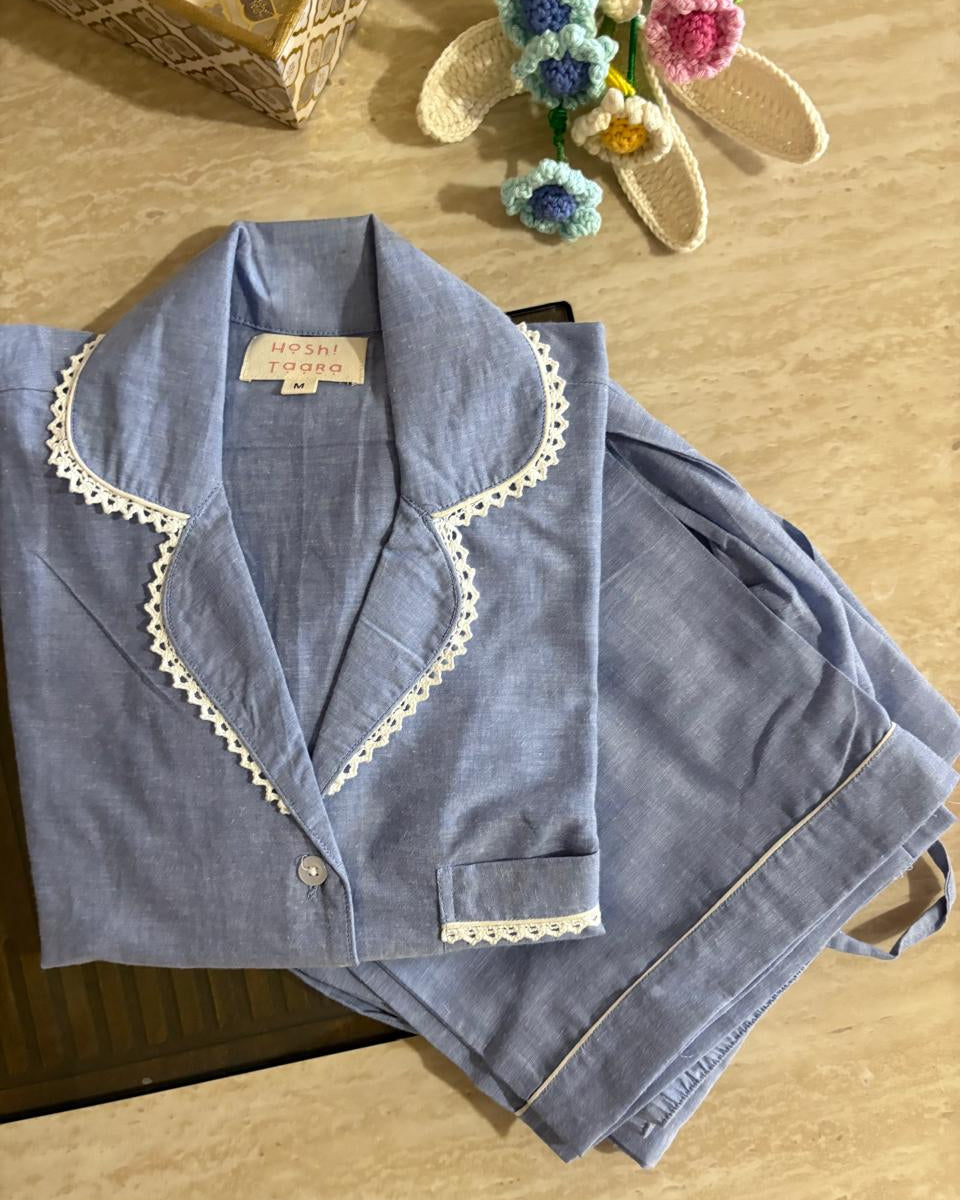 Mul Cotton Blue Set